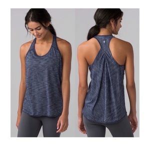 NWT Lululemon Essential Tank in Heathered Navy - 6